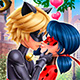Леди Баг и Супер-Кот целуются