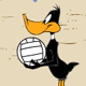  Looney Tunes волейбол с Даффи Даком